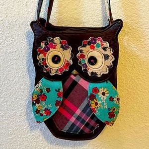 Cute Claire's Owl Crossbody Purse NEW